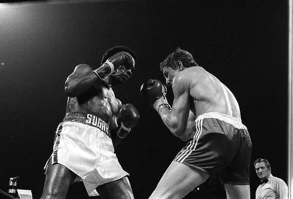 Boxing Sugar Ray Leonard v Dave Boy Green 1980