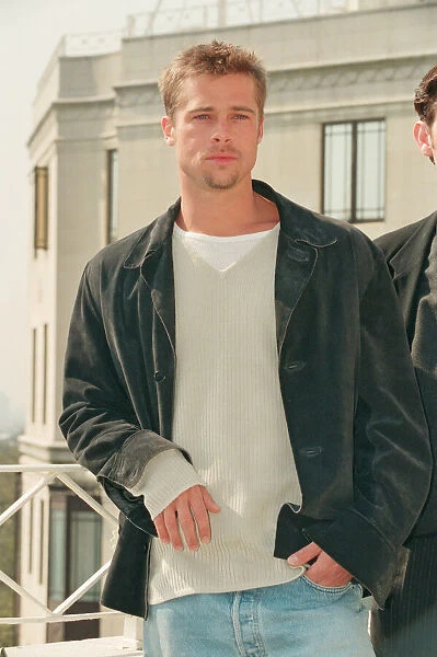 Brad Pitt at The Dorchester Hotel. Brad its in London to promote his new