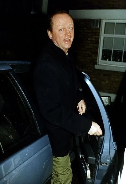 Brigadier Andrew Parker Bowles getting out of car DBase