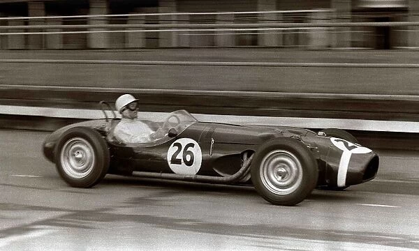 British Grand Prix Formula One at Aintree July 1961 No 26 racing