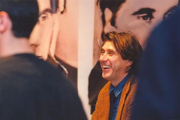 Bryan Ferry meets his fans at the Our Price music shop in Eldon Square, Newcastle