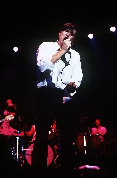 Bryan Ferry Singer of the Rock Band Roxy Music