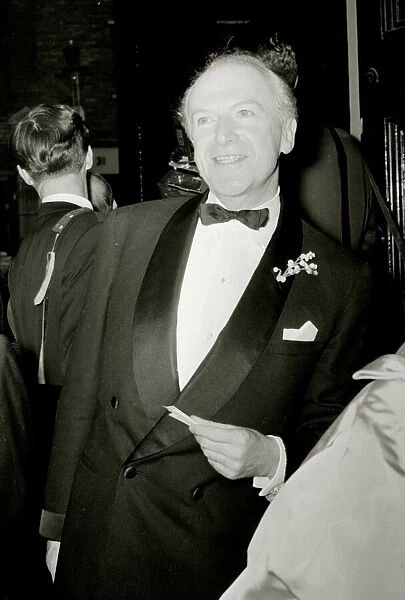 Cecil Beaton at the first night of My Fair Lady at Drury Lane. April 1958