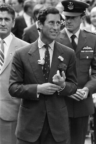 Charles, Prince of Wales visits Australia. April 1983