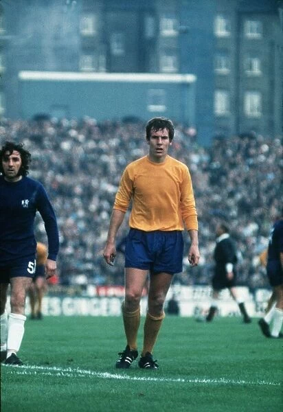 Chelsea v Everton Evertons Joe Royle circa1970