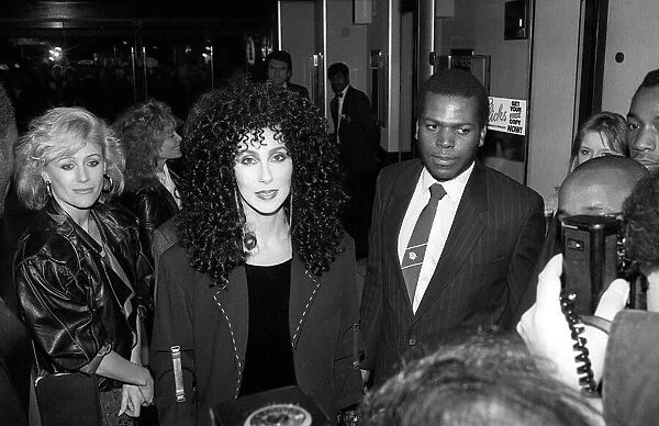 CHER AT THE LONDON PREMIERE OF MOONSTRUCK - MARCH 16th 1988