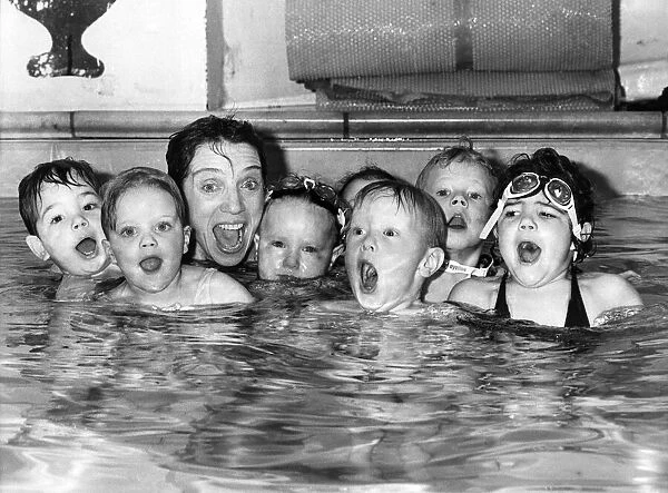 Children Miscellaneous: An Amazing band of water babies have splashed out to save lives