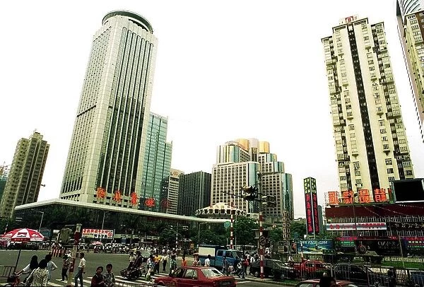 Chinese City of Shenzhen China - which is the fastest growing city in Asia