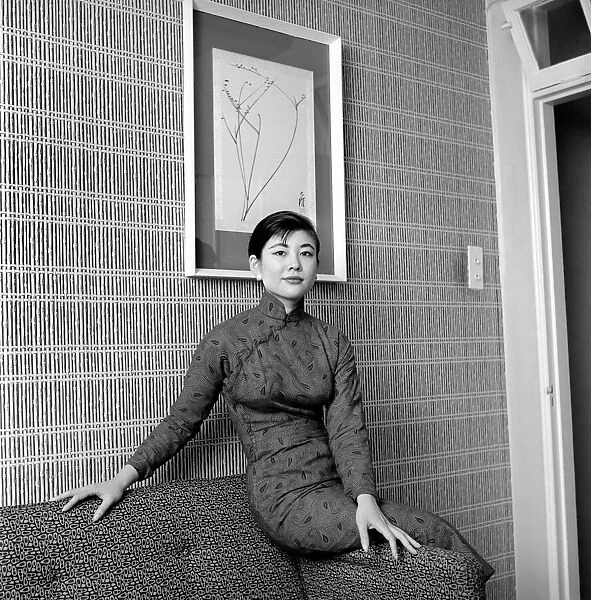 Chinese Film Actress Tsai-Chin. 1958 A647-001