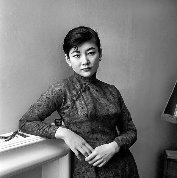 Chinese Film Actress Tsai-Chin. 1958 A647-003