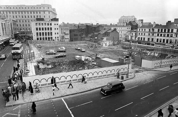Clayton Square, Liverpool. 17th January 1986