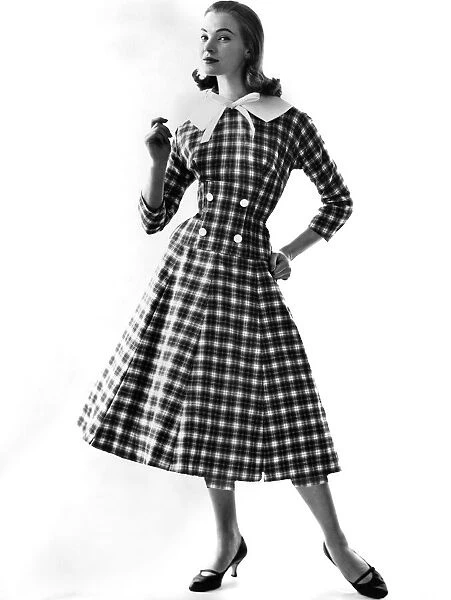Clothing Fashion 1957. November 1957 P021511