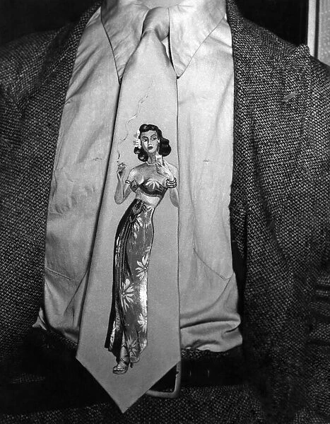 Clothing: Fashion: Menswear: Ties. September 1949