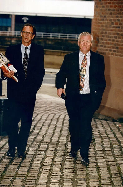 Colin Gregg, son of the Greggs Bakery founder, pictured at court, 2nd September 1996