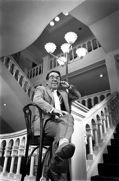 Comedian Ronnie Corbett who was to appear in pantomine as Buttons in Cinderella at