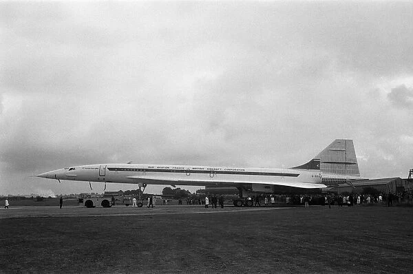 Concorde 002, the British assembled second of the Anglo-French supersonic airliners