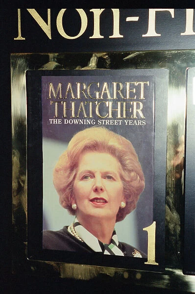 A copy of Margaret Thatchers memoir 'The Downing Street years'