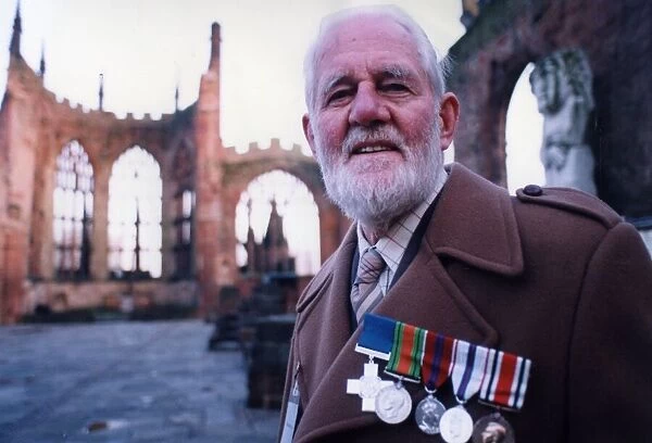 Coventry man Brandon Moss who was awarded the George Cross for his heroism as a special