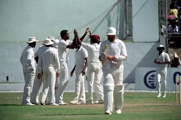 Cricket-3rd One Day International. West Indies v. England