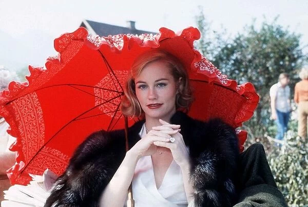 Cybill Shepherd the actor filming 'the lady vanishes'