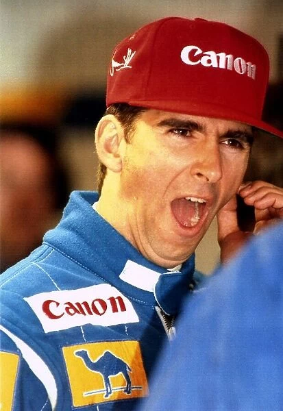 Damon Hill Formula One Motor Racing Driver