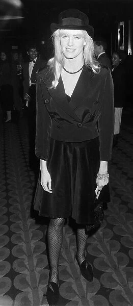 Daryl Hannah American actress at film premiere of Cry Freedom in November 1987