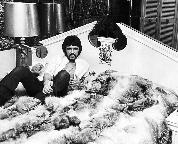 Dave Clark of the Dave Clark Five Pop Group in his Pent House in Curzon Street Mayfair