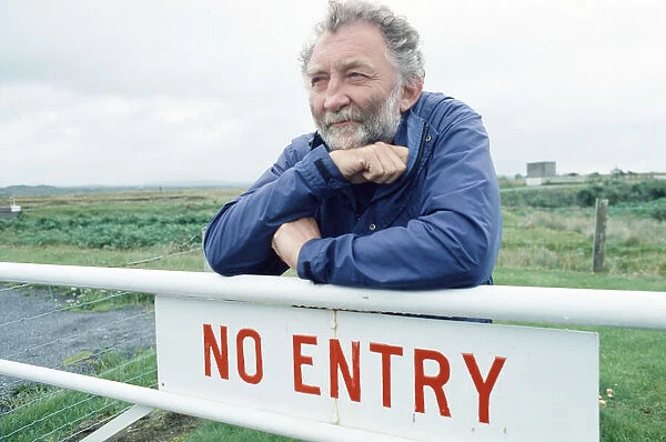 David Bellamy takes one last look at Islay, Inner Hebrides. 7th August 1985