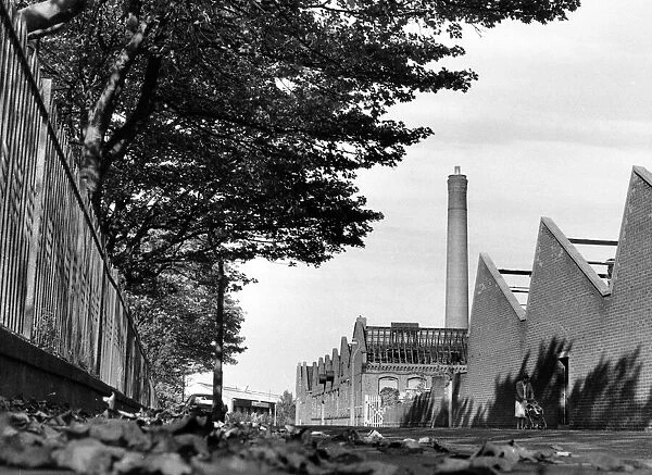 Demolition at J. J. Cash Ltd. 17th October 1985