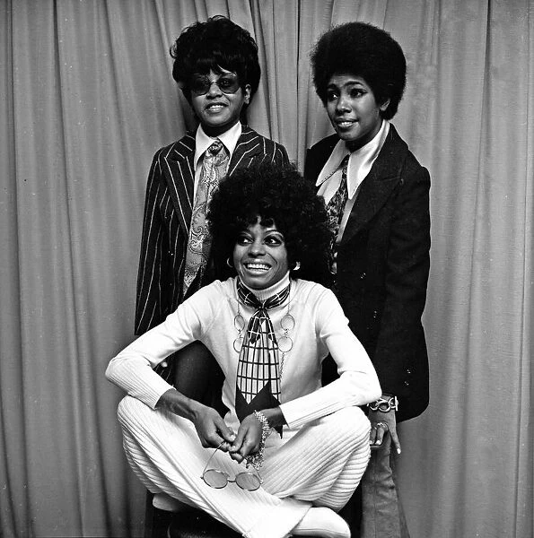 Diana Ross and The Supremes. November 1968