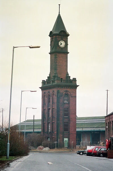 Dock Clock Tower, Middlesbrough, 22nd December 1993