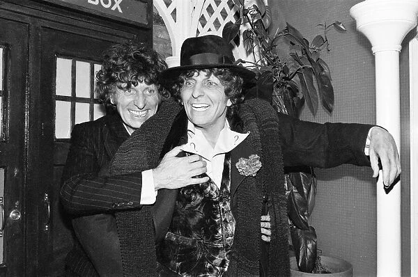 Doctor Who, actor Tom Baker - the 4th Doctor - pictured at Madame Tussauds in London
