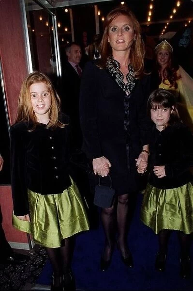 Duchess Of York March 98 At the premiere of Anastasia the new animated adventure