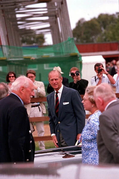 The Duke of Edinburgh. Prince Philip. October 1990