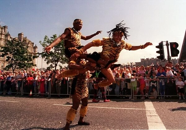 Edinburgh Festival Parade August 1998