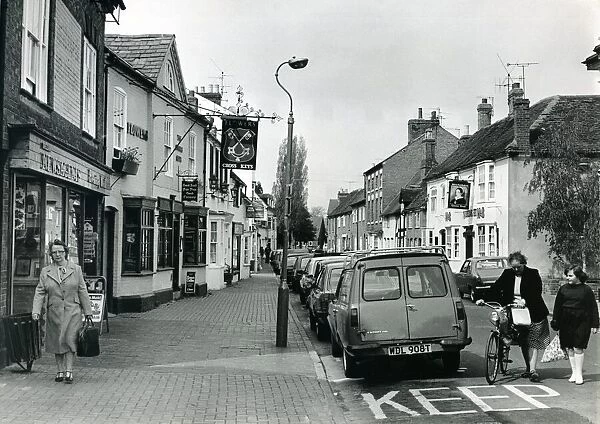 Ely Street, Stratford-upon-Avon. 30th April 1984