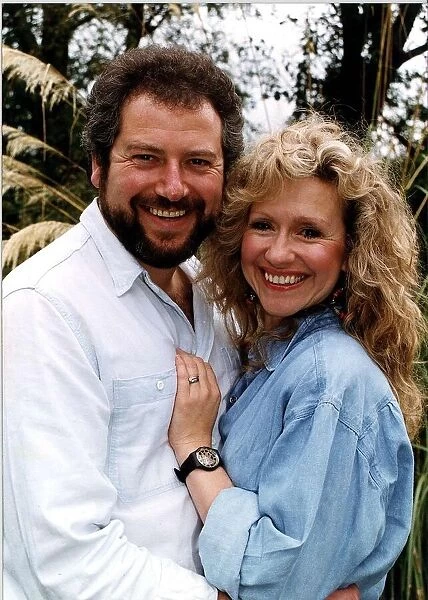 Emerdale Actor David Fleeshman and his wife Actress Sue Jenkins