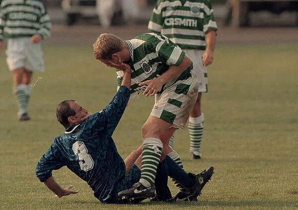 Europan Cup Winners Cup First Round Second Leg match September 1995 Celtic 4 v