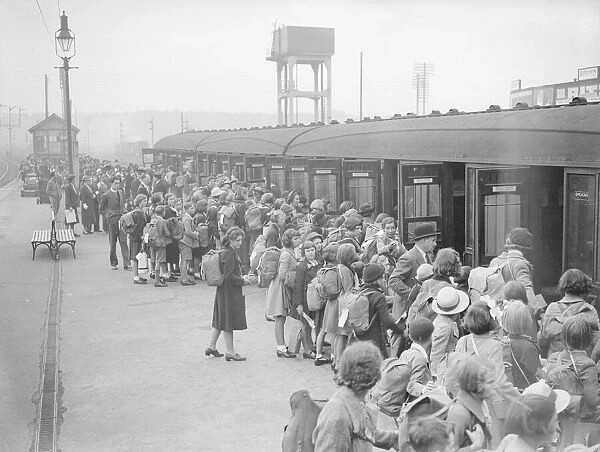 Evacuations of civilians in Britain during World War II was designed to save