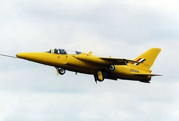 A ex-RAF Folland Gnat T1 training aircraft operated by Intrepid Aviation at the 1998