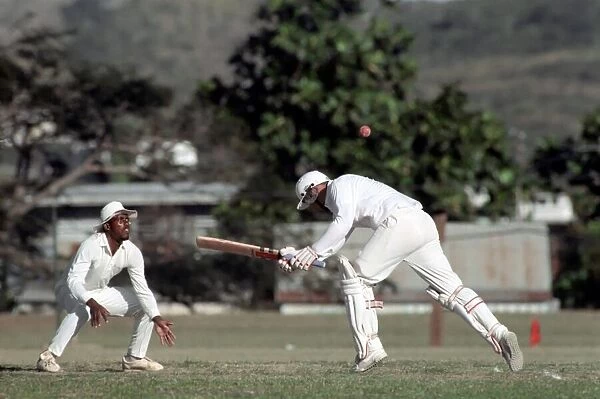 February 1990 90-1082-014 International Test Match Cricket. West Indies vs England