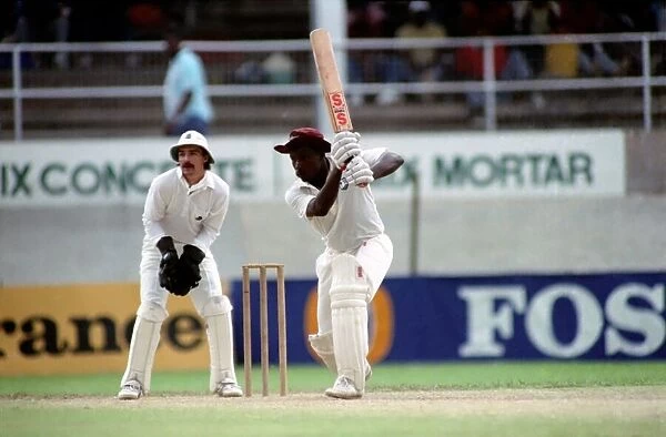 February 1990 90-1082-054 International Test Match Cricket. West Indies vs England