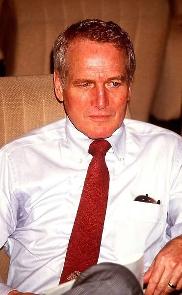 Film actor Paul Newman who stars in the film 'The Colour Of Money'