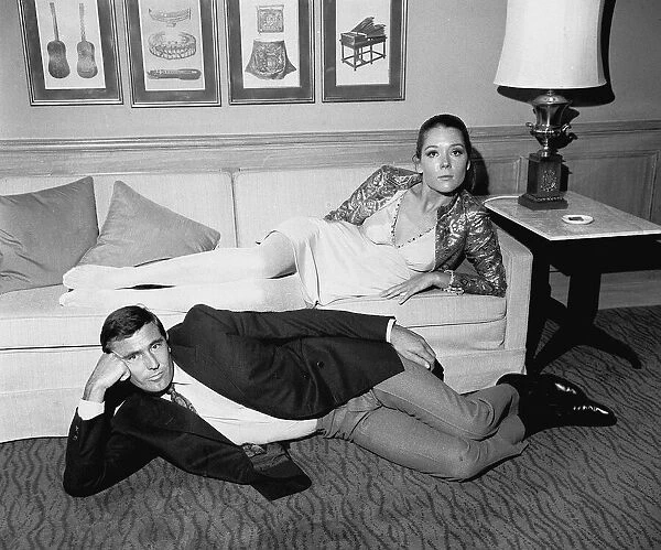 Film On Her Majestys Secret Service 1968 George Lazenby as James Bond 007 with