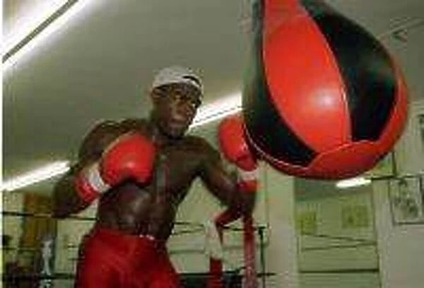 Frank Bruno Boxing starts his training in preparation for fight against Mike Tyson