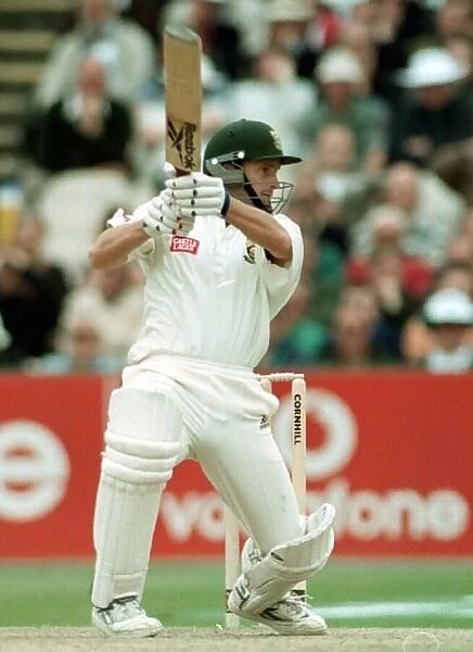 Gary Kirsten South African Cricket on his way to score 1998