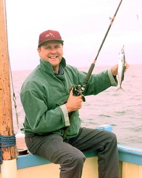 Geoffrey Lakeman Mirror Staff Reporter August 1999 goes fishing
