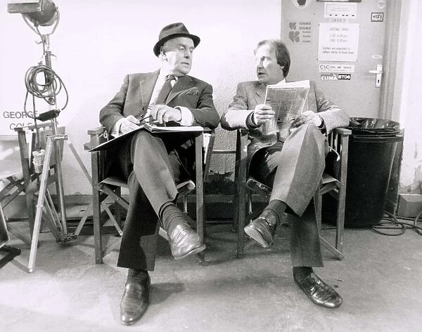 George Cole as Arthur Daley and Dennis Waterman as Terry McCann from the television