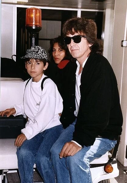 George Harrison former member Of The Beatles 1980s