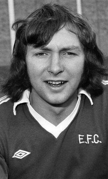 George Telfer of Everton FC. July 1977 P011375